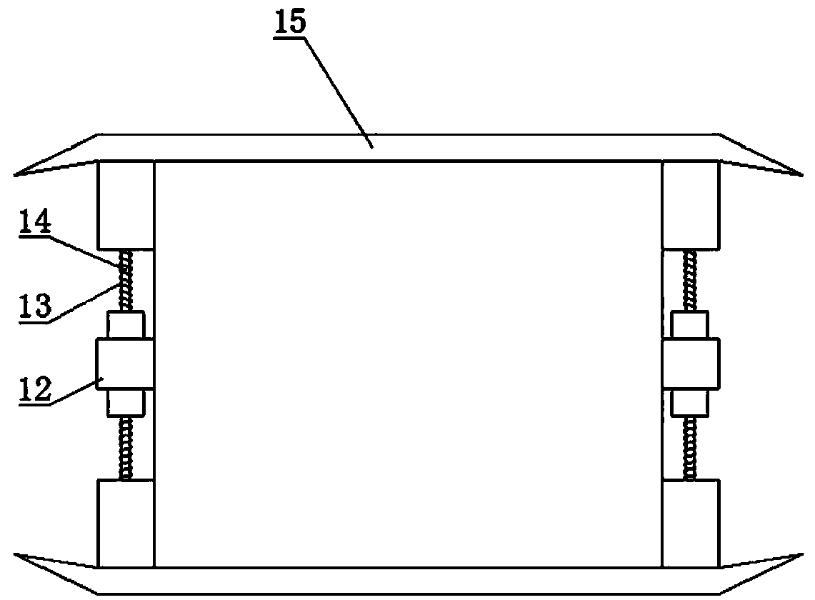 Guiding structure of pipeline washing device