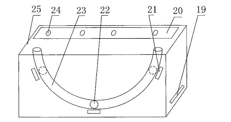 Electric massage pillow of automatic height regulation