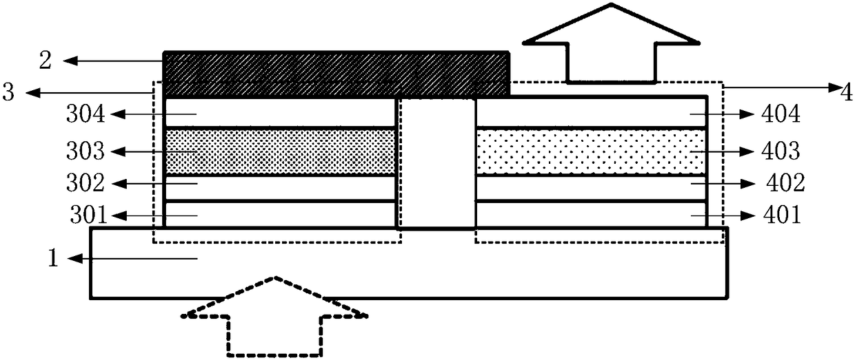 Light conversion device, preparation method thereof and infrared imaging device