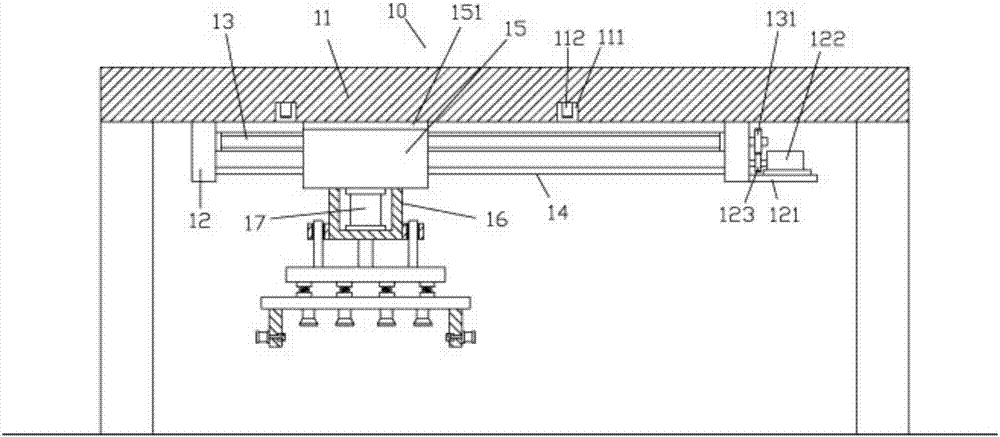 Board grabbing mechanism used for PCB board separating machine