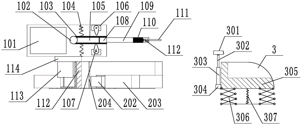 A conveyor belt toothwashing device