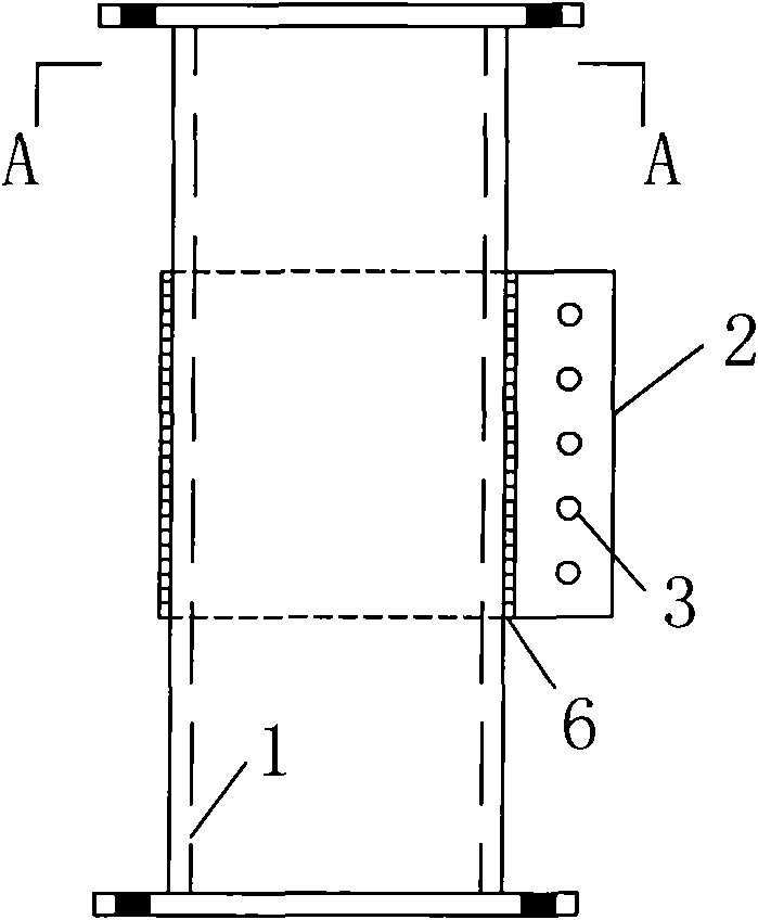 Standardized node connector of steel structure