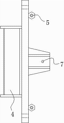 Hydraulic support column cap for coal mine