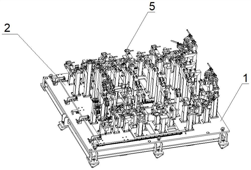 Bearing type military off-road vehicle rear wheel cover welding clamp system and method