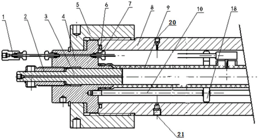 Core holding unit