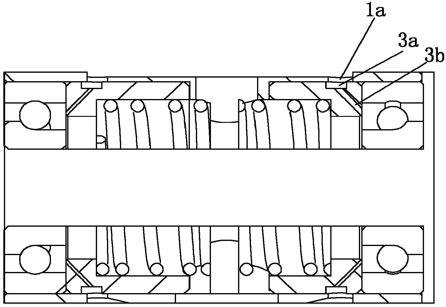 Rotor Support Mechanism of Rolling Bearing Turbocharger