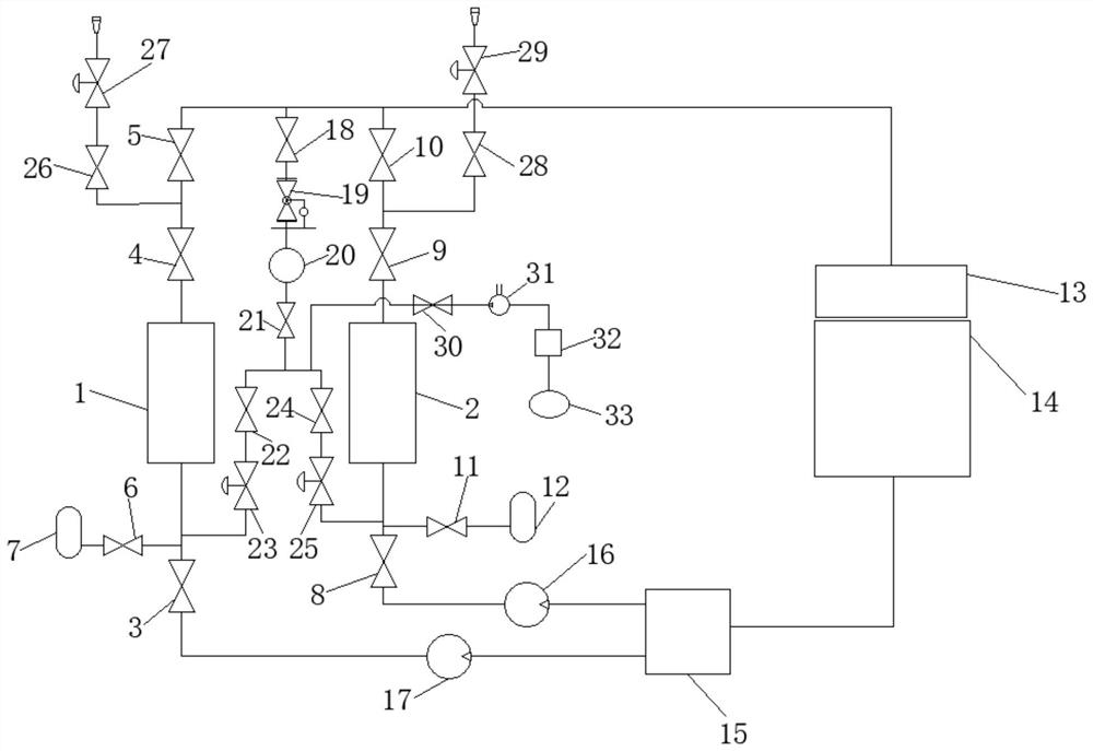 Nuclear power station steam generator cooling system