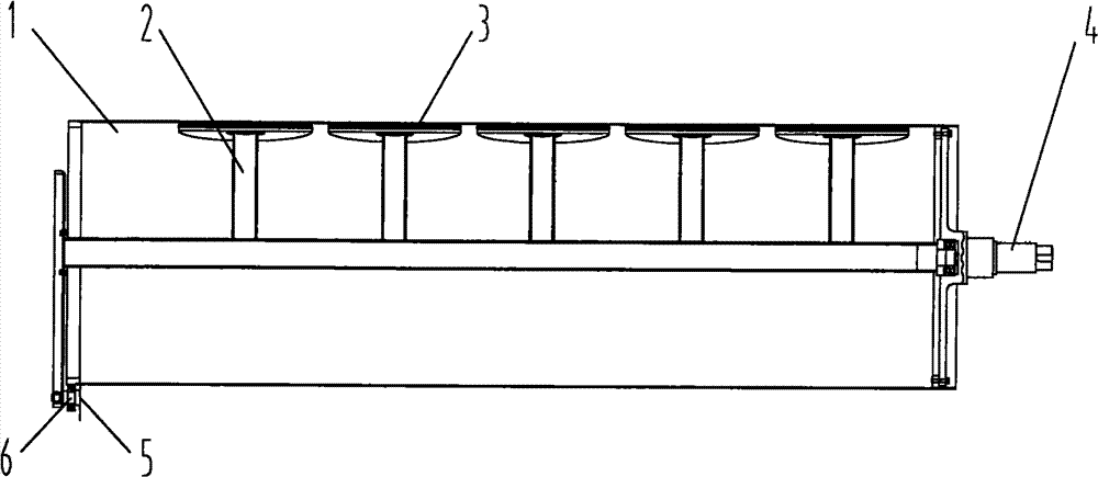 Ironing machine drying drum heated by electromagnetic induction