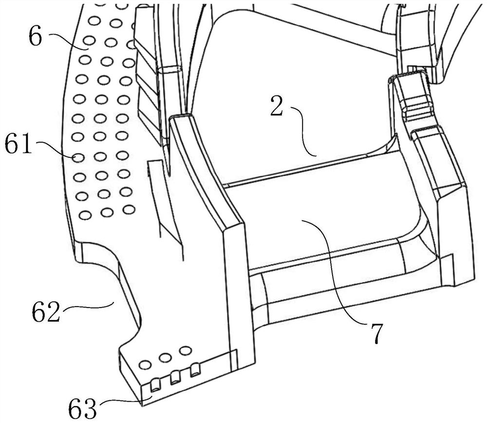 Motor insulation support and compressor