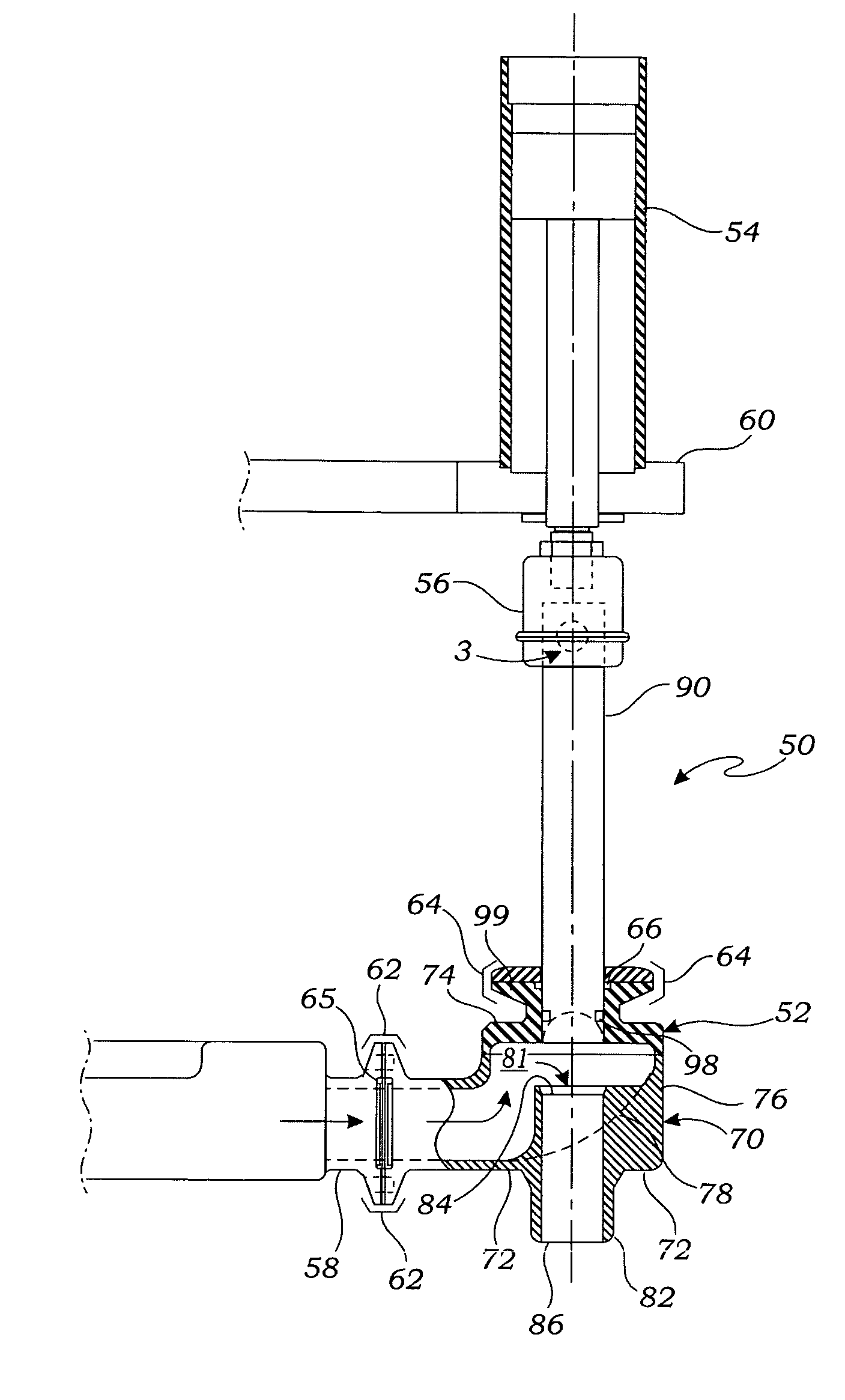 Filling valve