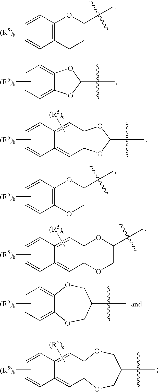 Use of benzo-fused heterocycle sulfamide derivatives for the treatment of depression