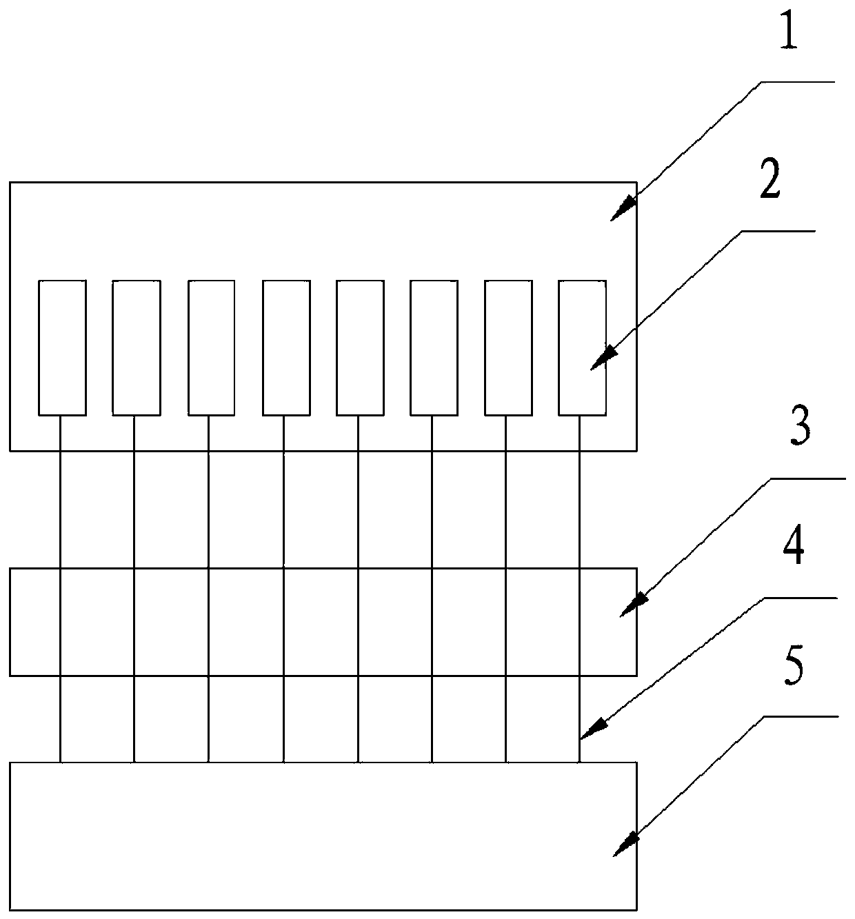 Optical module system-level batch detection system and method