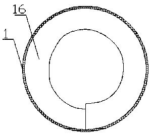 A device for drying plant fibers