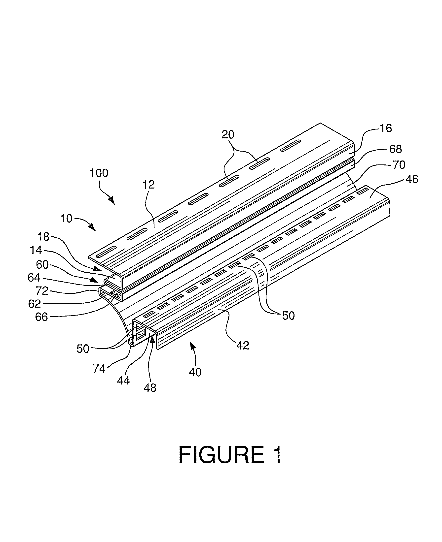 Trim accessory having ventilation apertures hidden from view when mounted on building