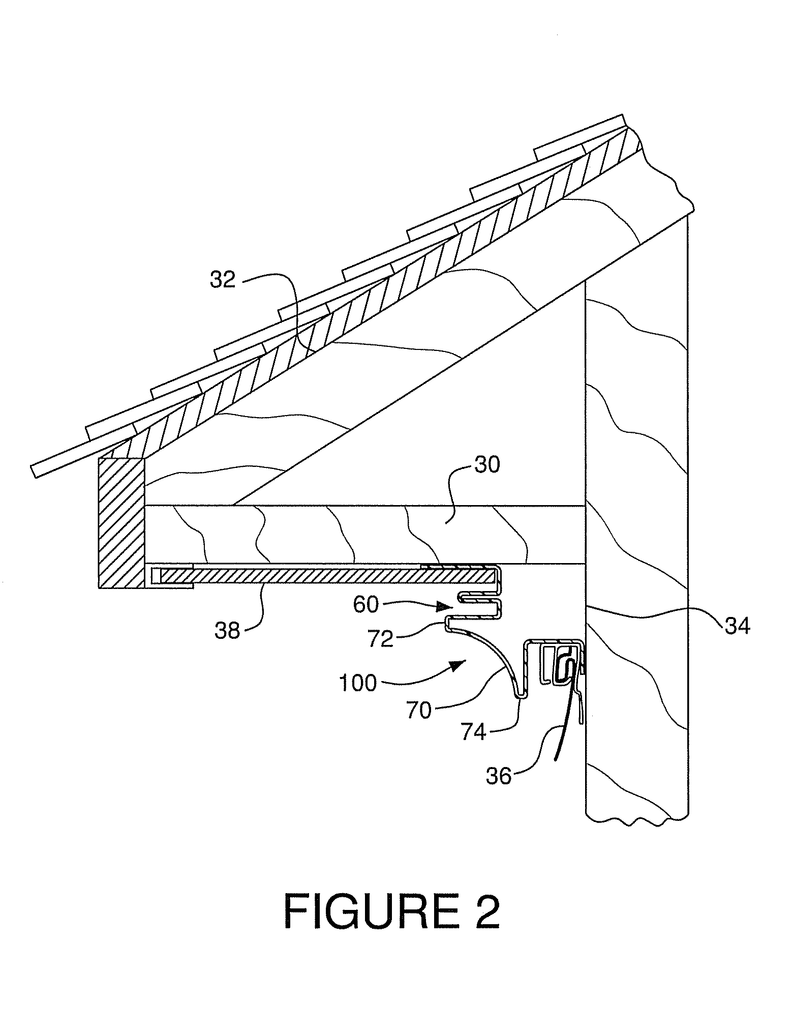 Trim accessory having ventilation apertures hidden from view when mounted on building