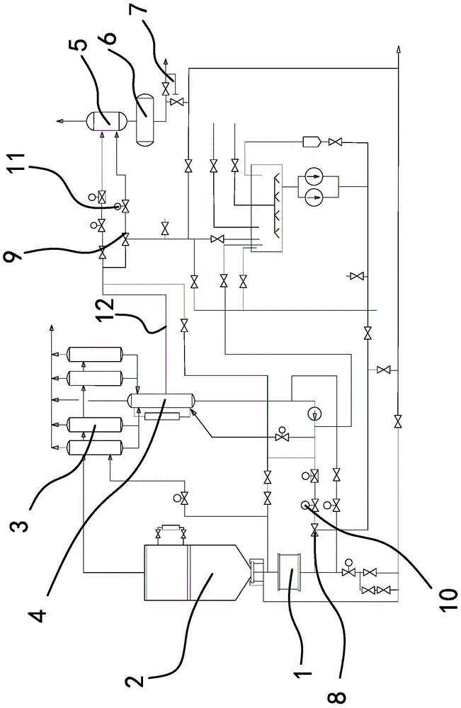 A supercritical unit boiler cleaning interface treatment device and its cleaning process