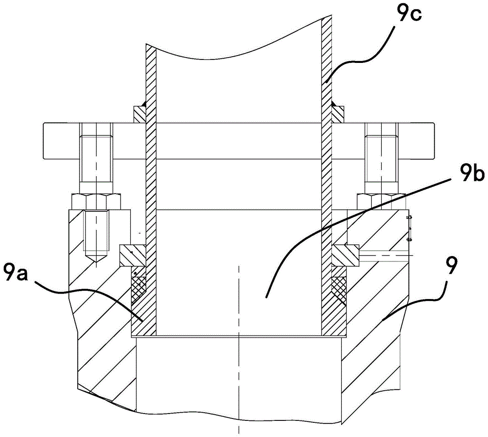 A supercritical unit boiler cleaning interface treatment device and its cleaning process