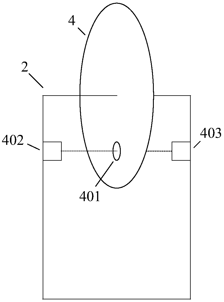 Fiber residual length dynamic measuring system for steel pipe production line