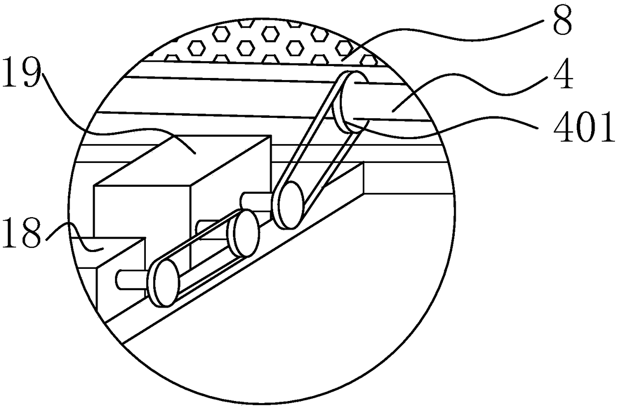 Method for breeding earthworms in grape garden and earthworm separation device