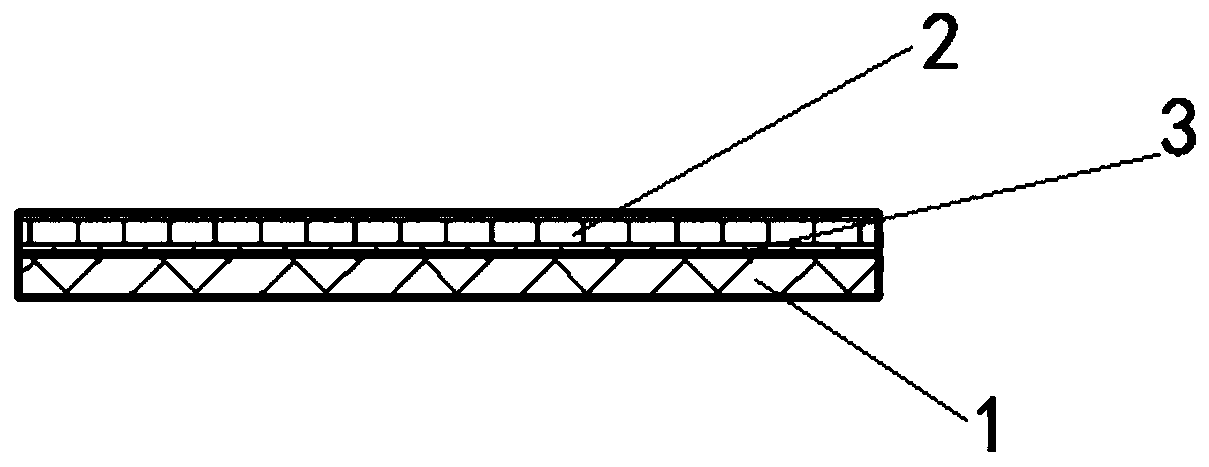 Method for airborne thin-walled metal part and nonmetal part bonding