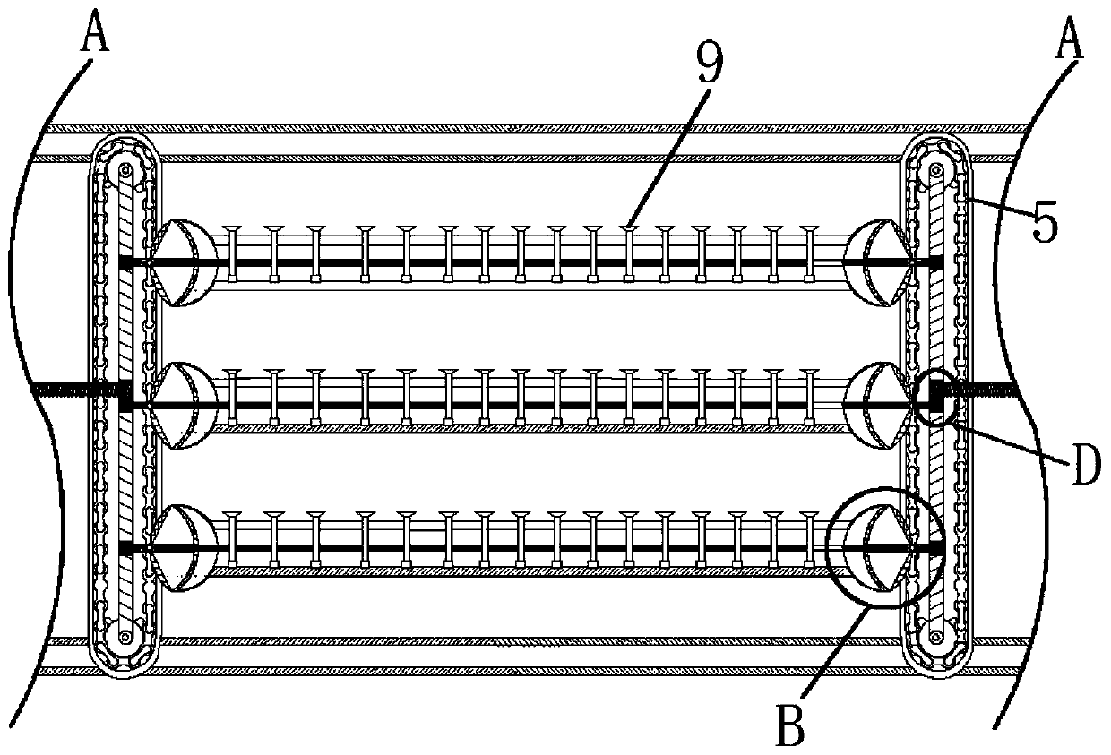 Blood preservation device based on intermittent refrigerating principle