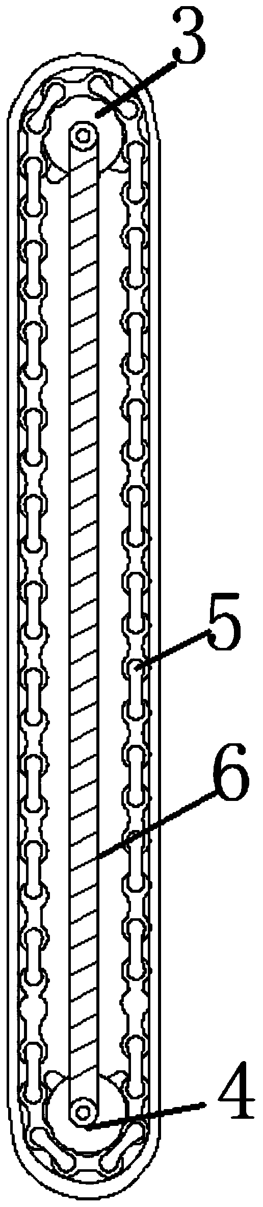 Blood preservation device based on intermittent refrigerating principle