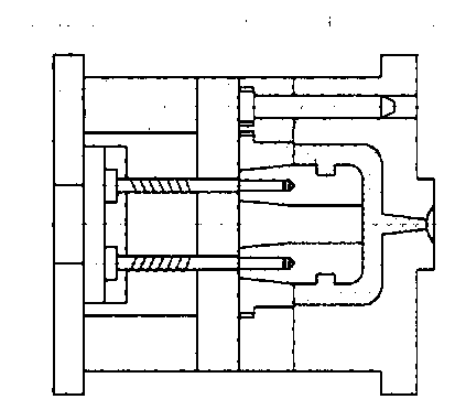 Injection mold with movable inserts