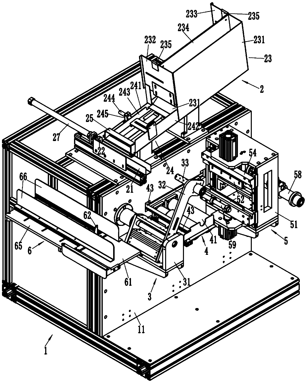 Automatic winding machine for self-adhesion elastic bandage