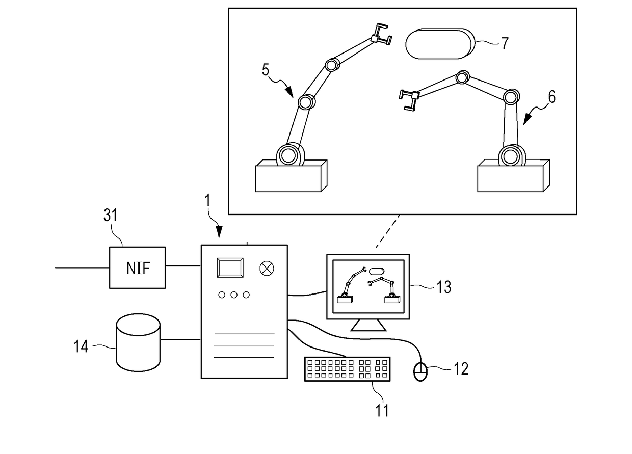 Robot trajectory generation method, robot trajectory generation apparatus, product fabrication method, recording medium, program, and robot system