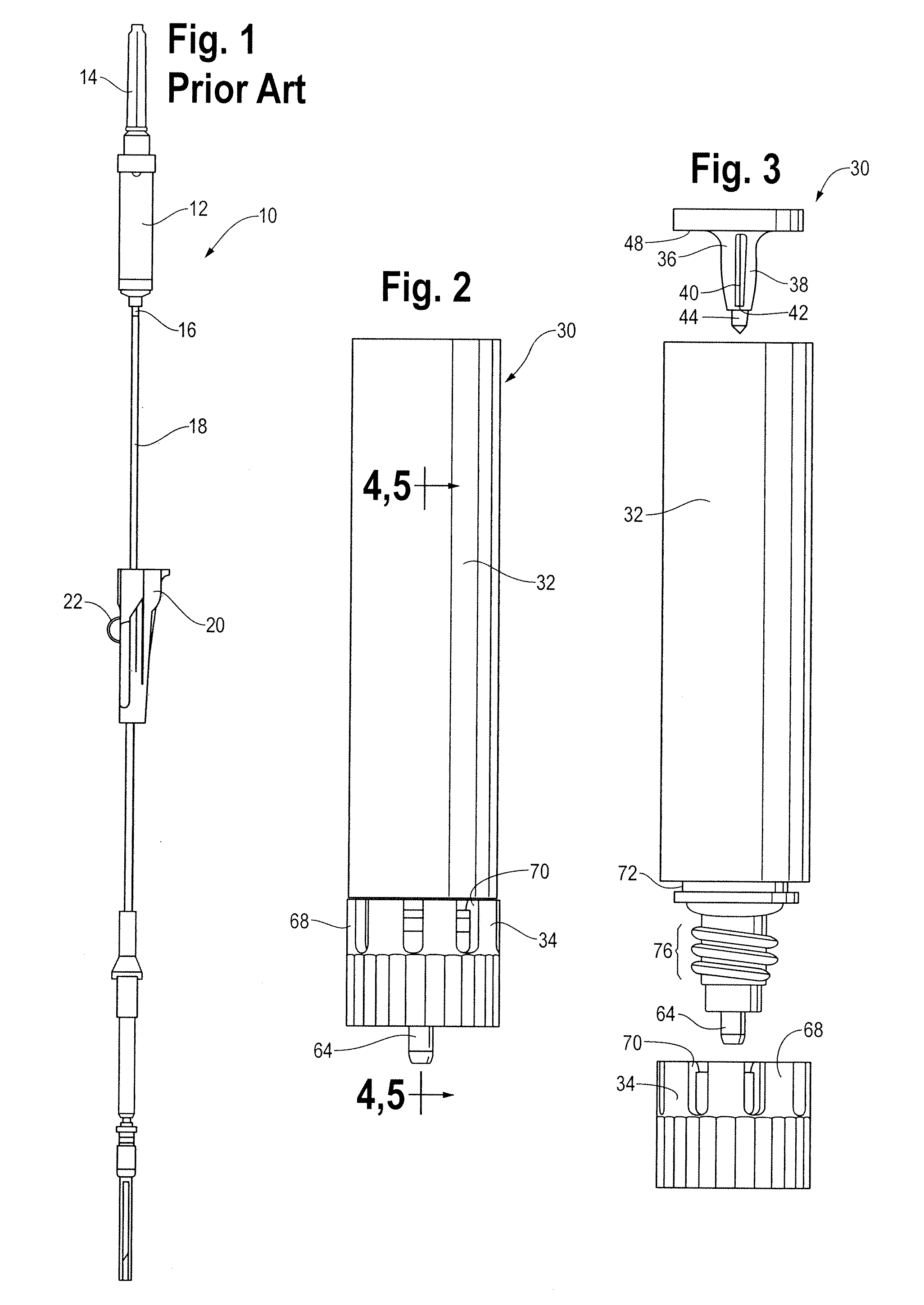 Drip chamber with flow control