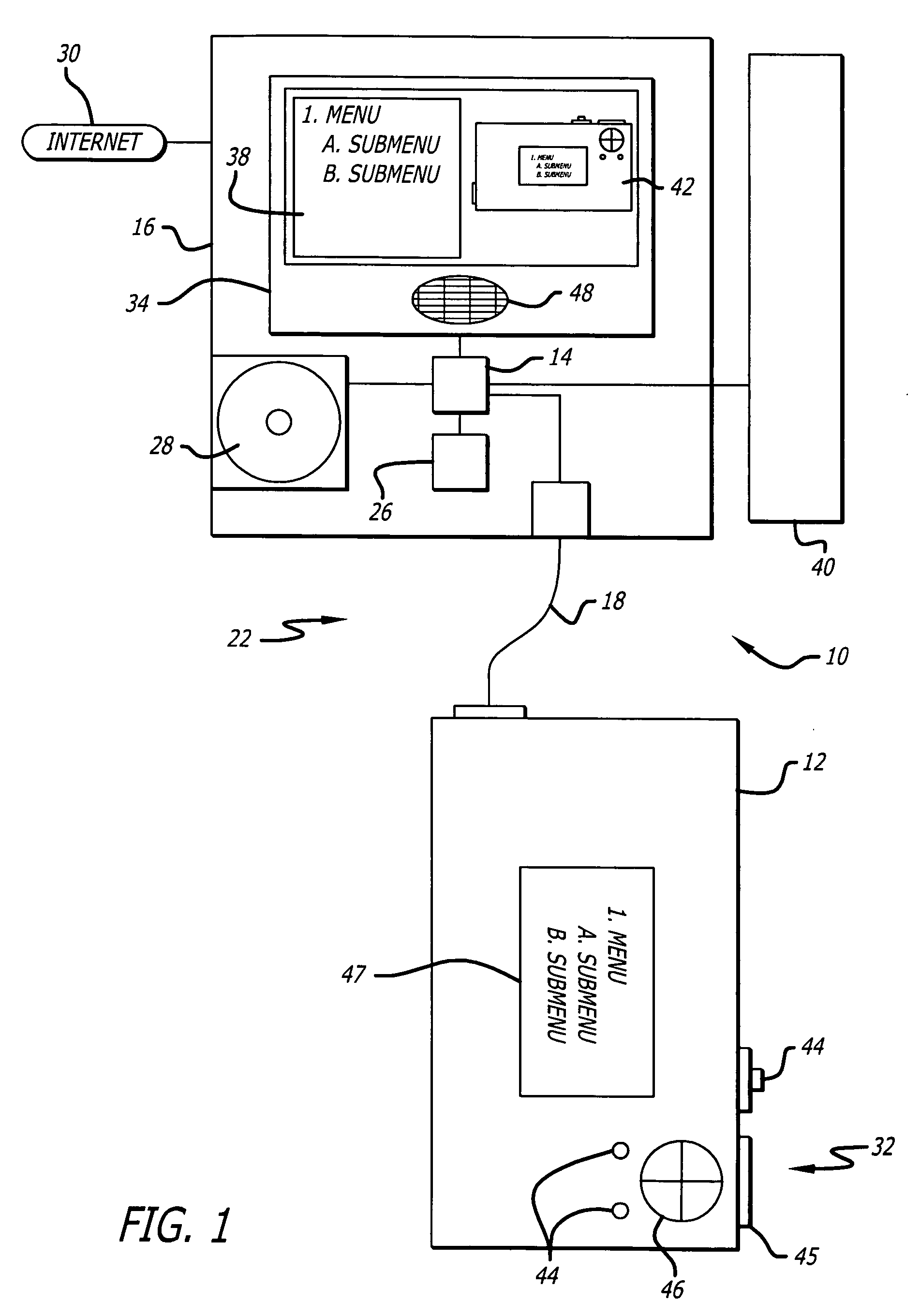 Interactive interface for electronic devices