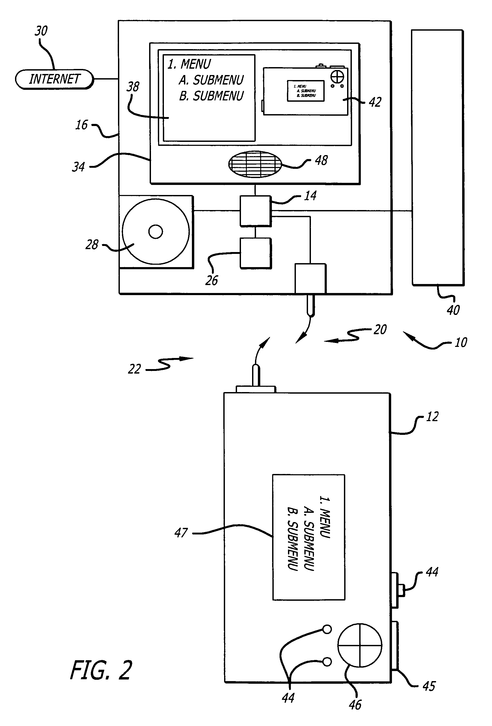 Interactive interface for electronic devices