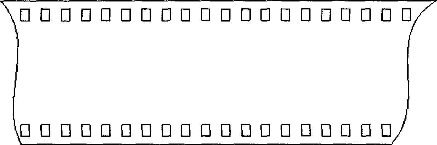 Substrate for blood smear, and apparatus of blood smear