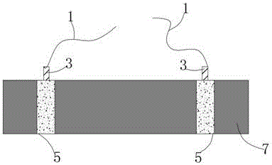 Unidirectional stress sensor based on liquid metal antenna and preparation method of sensor