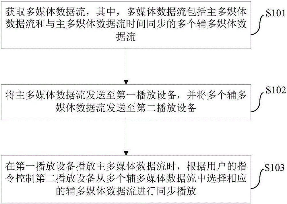 Multimedia data play method, apparatus and system