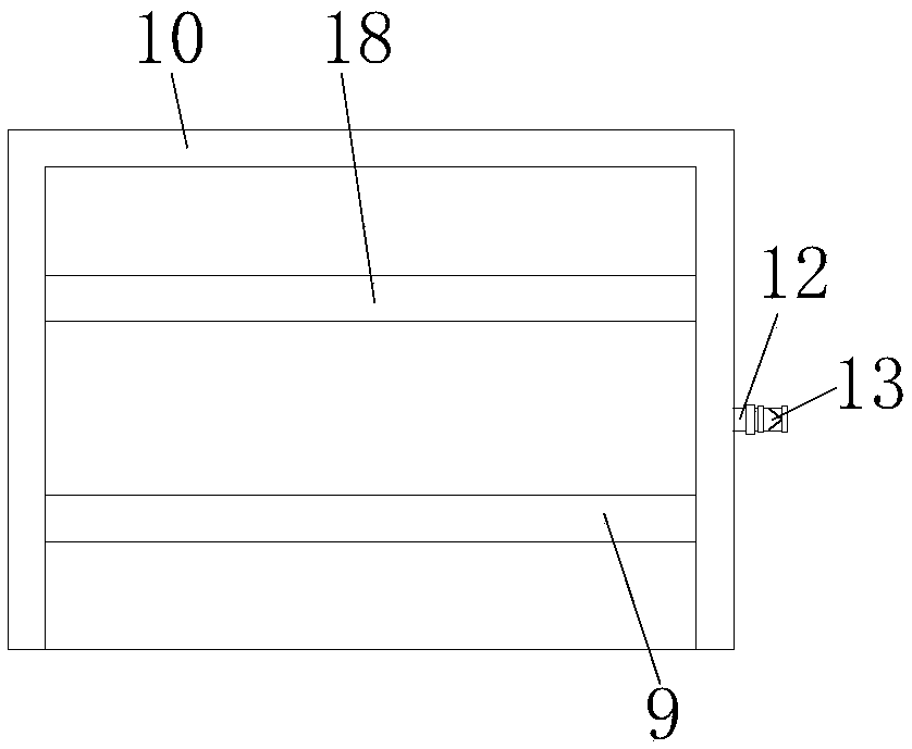 Storage device for shaft metal product parts