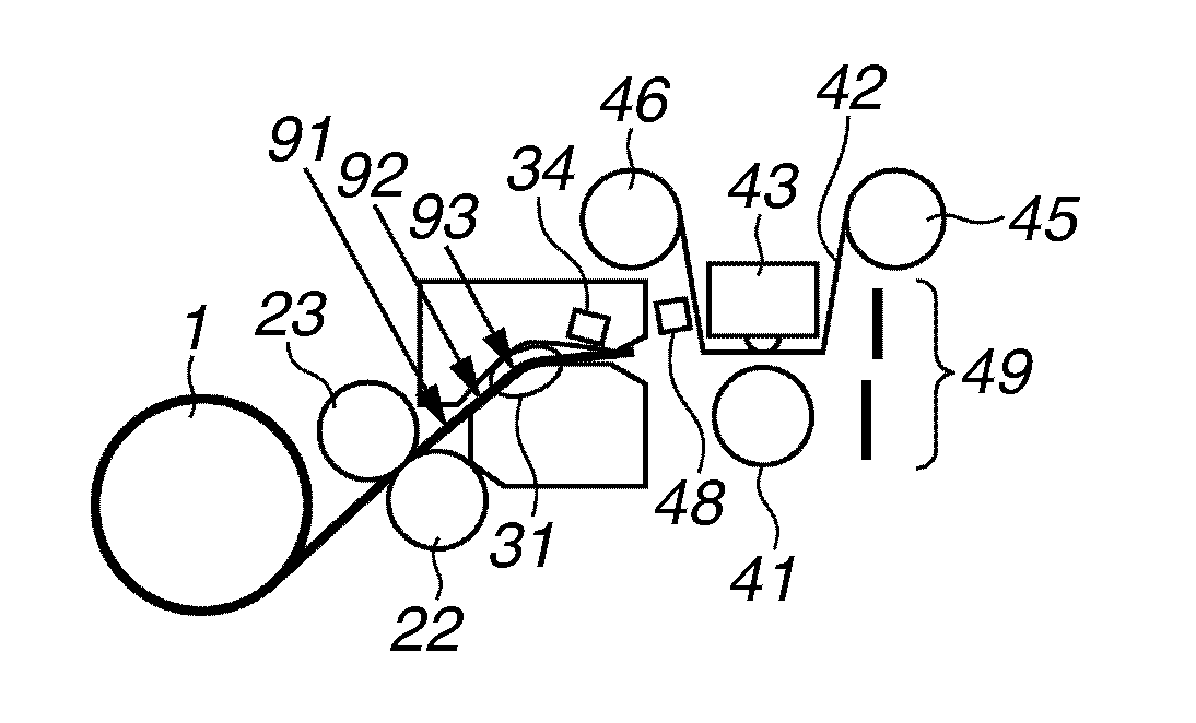 Printer and printing method which prevents a decurling unit from deteriorating a print quality