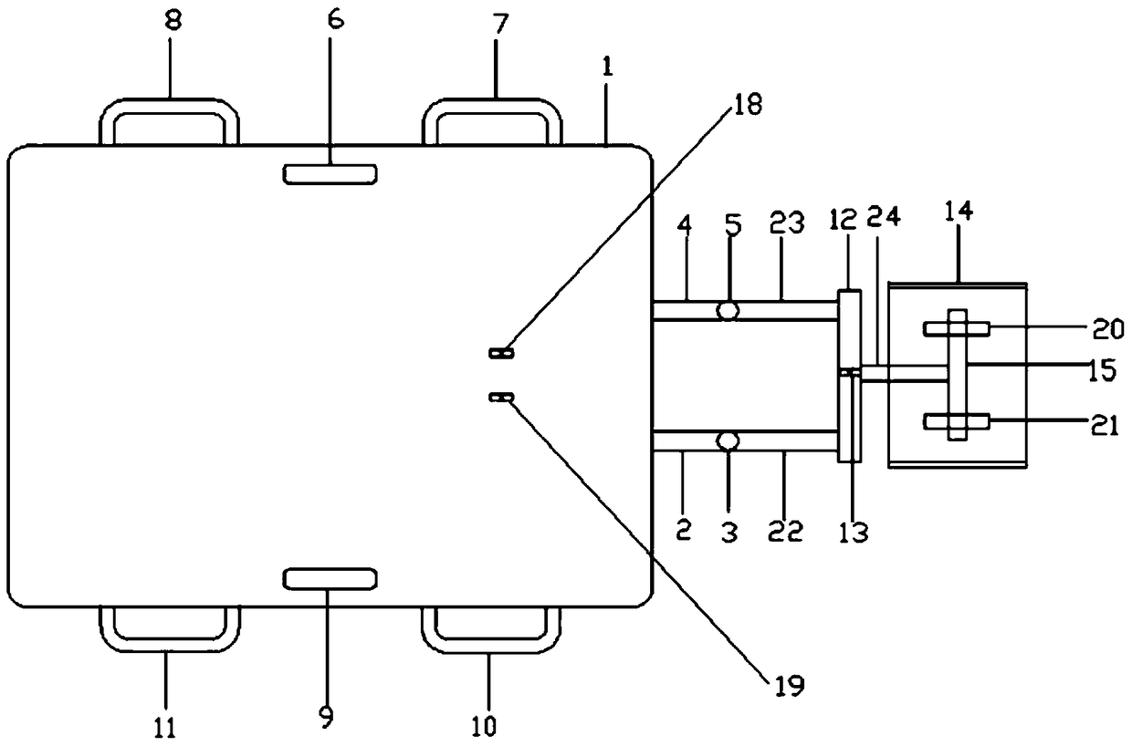 An adjustable body positioning device for anterior cervical surgery for spinal surgery