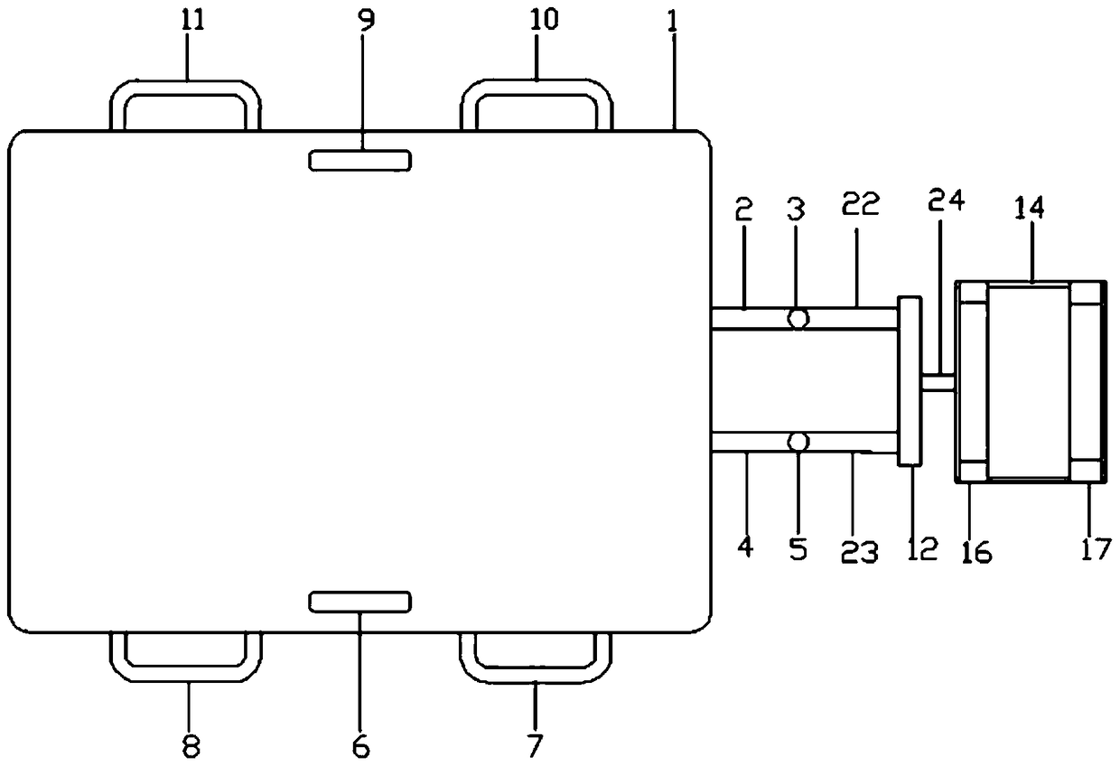 An adjustable body positioning device for anterior cervical surgery for spinal surgery