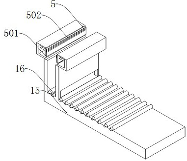 Garment vacuum thinning device for garment processing