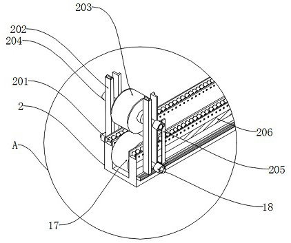 Garment vacuum thinning device for garment processing