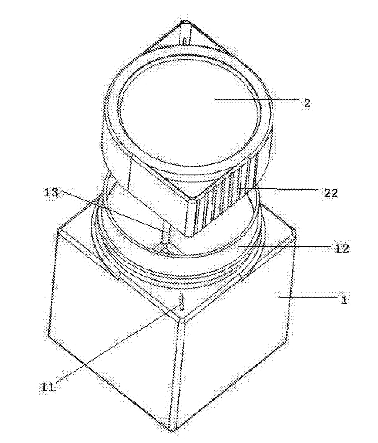 Test Barrel for Placing Test Paper Card