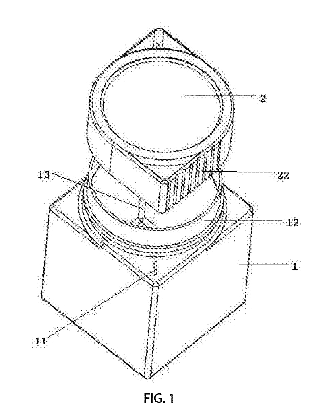 Test Barrel for Placing Test Paper Card