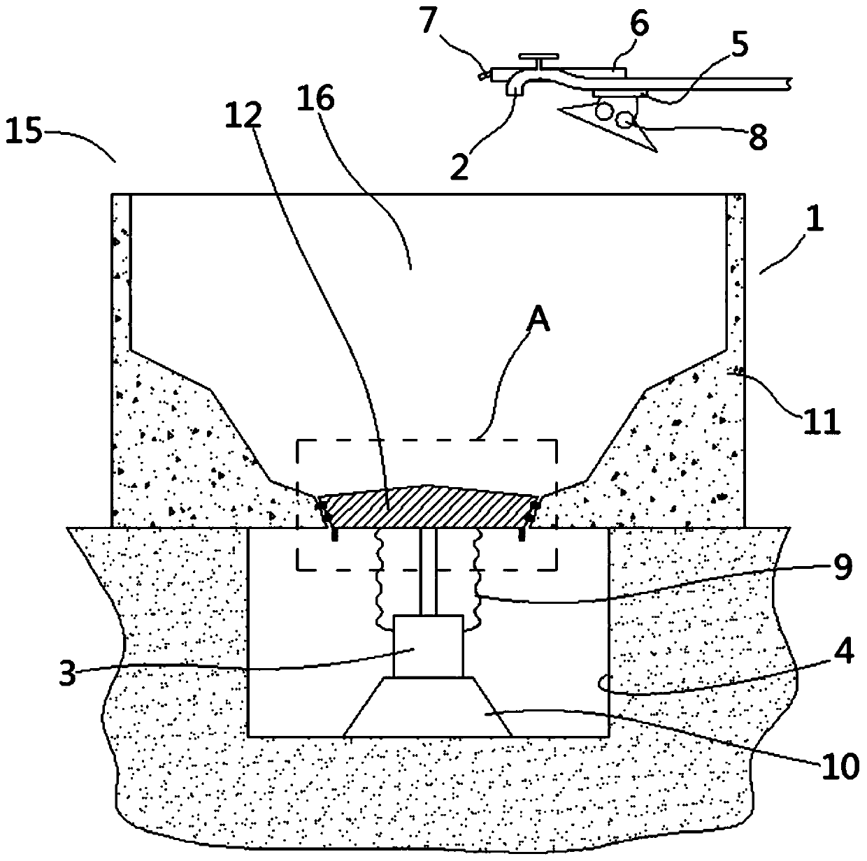 Intelligent t self-cleaning rough used for animal husbandry