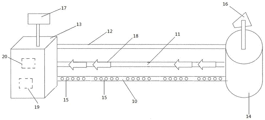 led lighting rope device