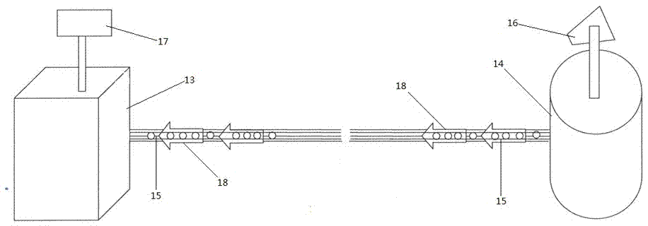 led lighting rope device