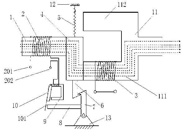 Core valve type reactor