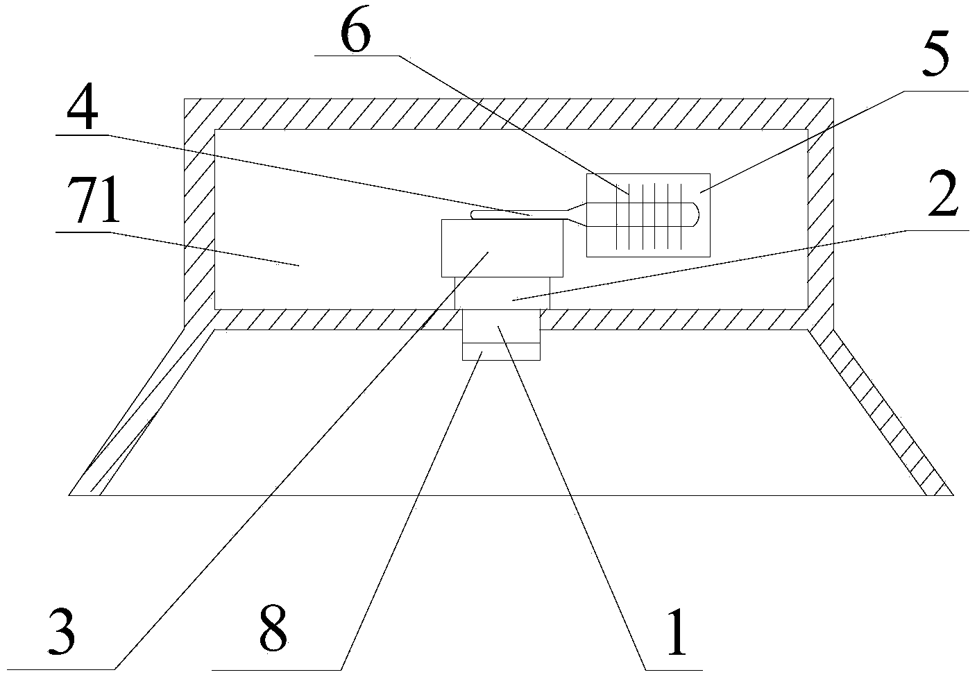 LED (Light-Emitting Diode) street lamp