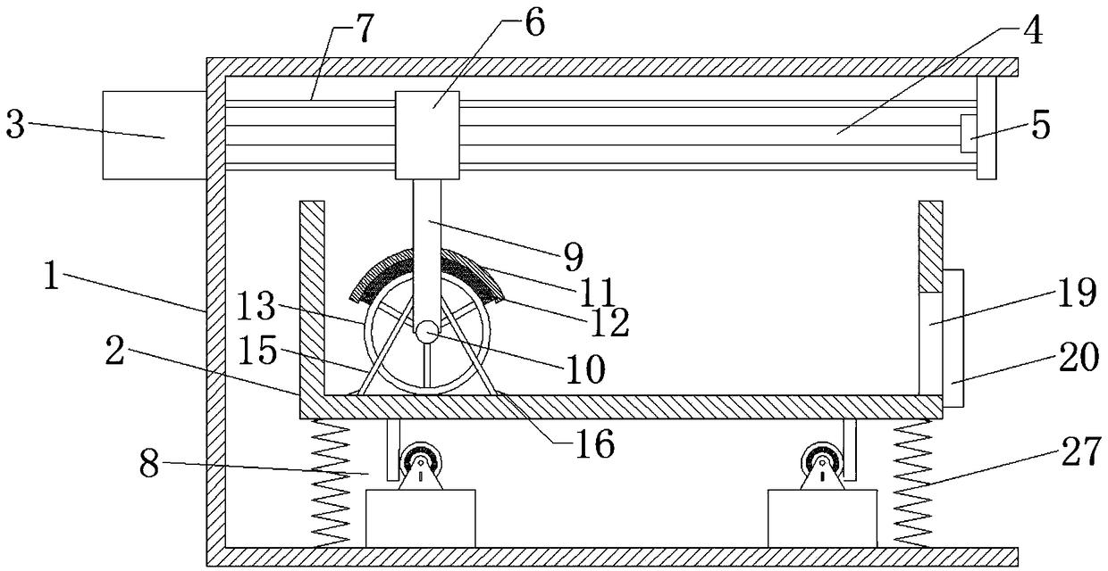 Rolling type grinding equipment for chemical raw material processing