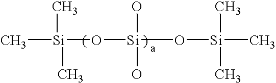 Crosslinked silicone polymers based upon spider esters